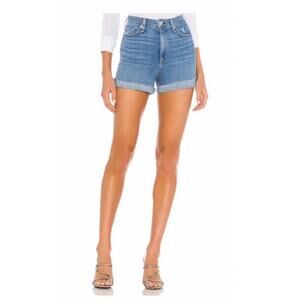 Rag & Bone Nina High Rise Denim Shorts in Palmer.